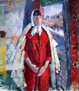Rik Wouters Woman at Window oil painting artist